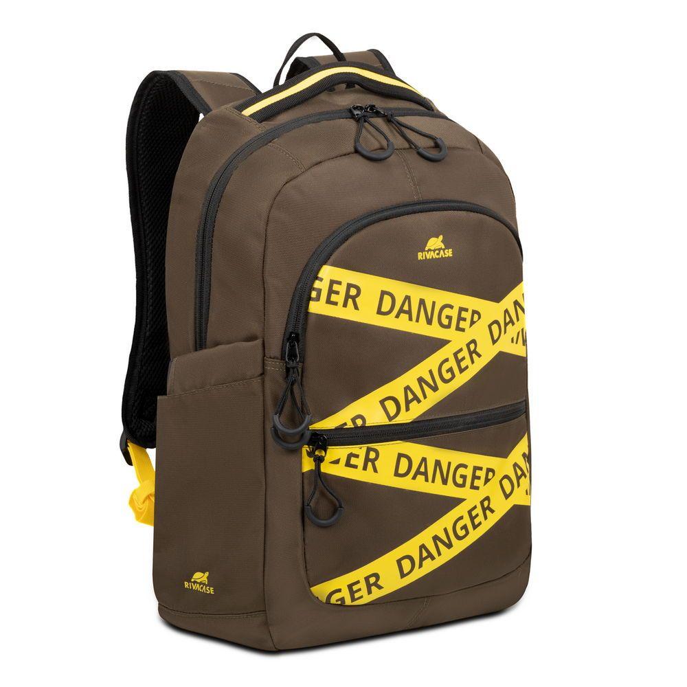 Mochila para Portátil RIVACASE 5431 (20 L - 15,6 polegadas - Caqui), miniatura 2