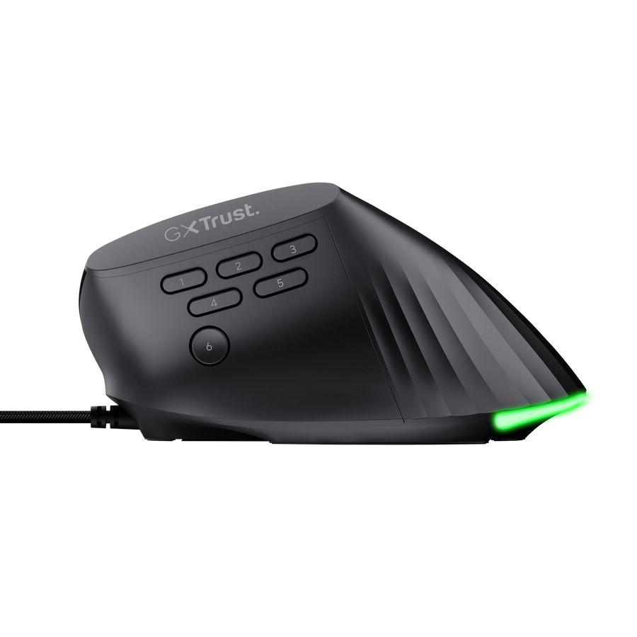 Rato TRUST GXT 145 Rexxa (Mão direita - 12800 DPI - USB Type-A - Preto), miniatura 5