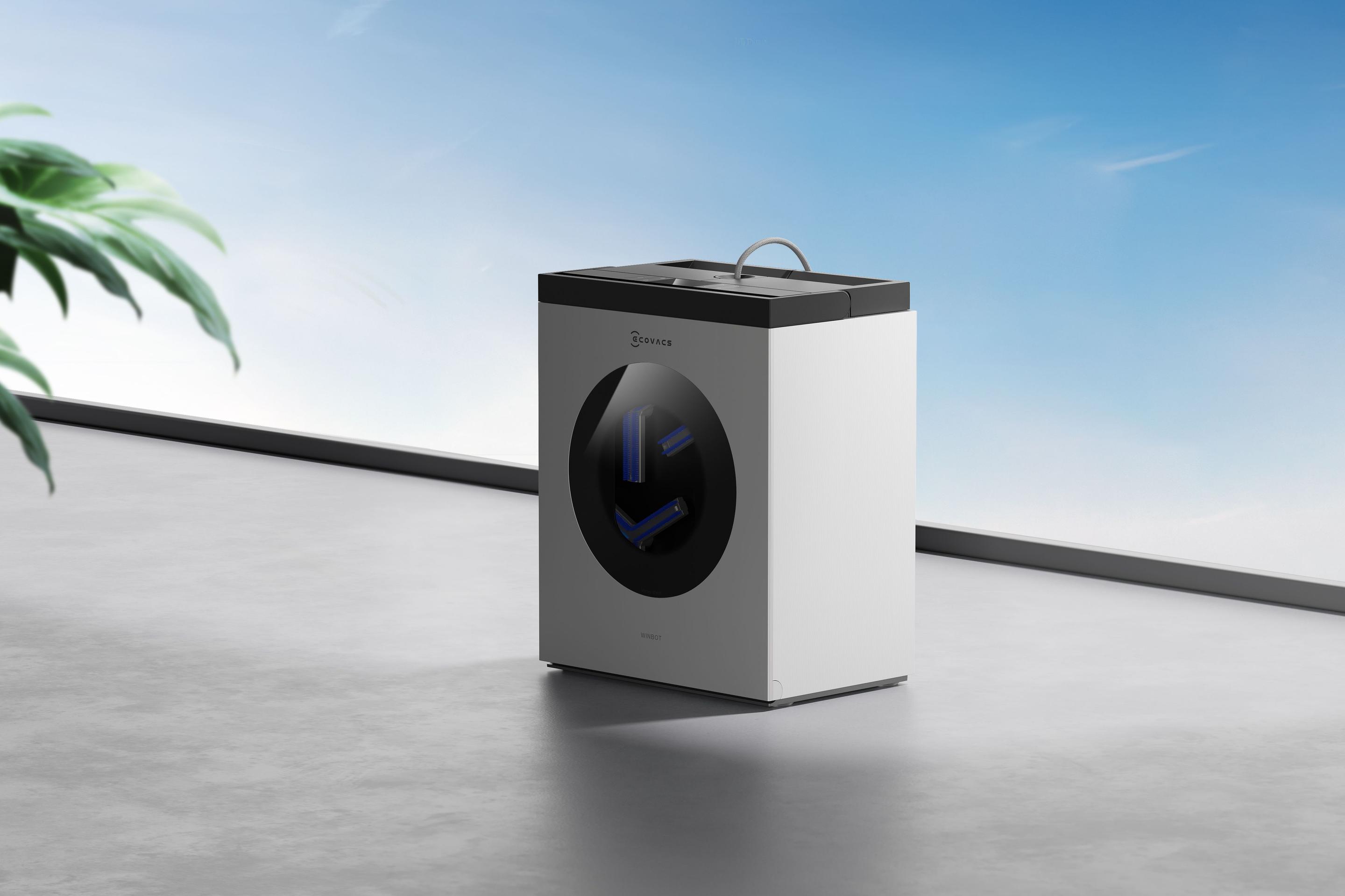 Robot de Limpeza de Vidros ECOVACS WINBOT W3 OMNI (Altura 7,6 cm - Prateado e Branco) — miniatura 49