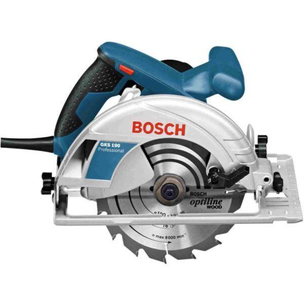 Serra Circular BOSCH GKS 190 Professional (Madeira - Azul e Preto) — miniatura 2