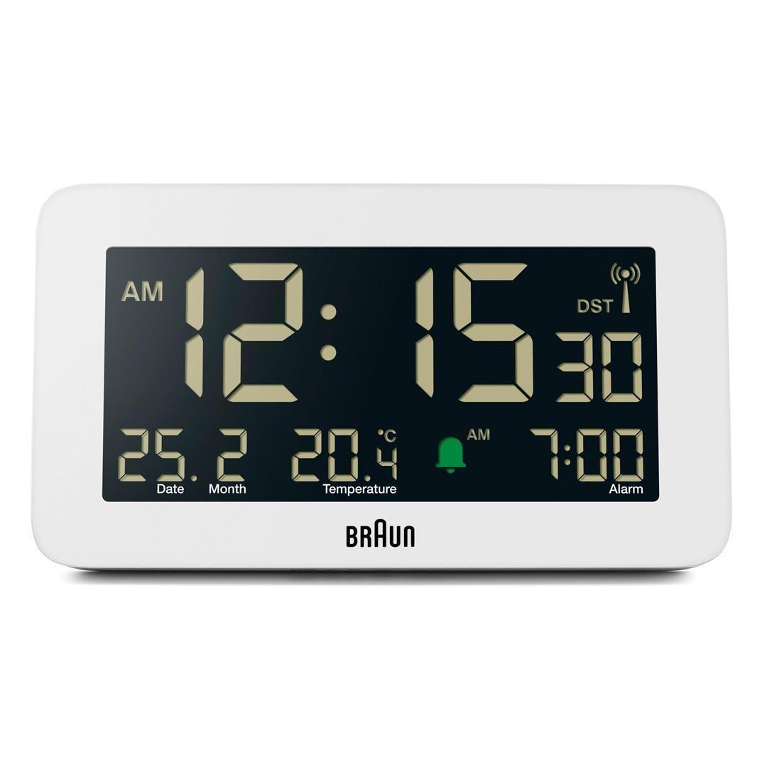 Rádio Despertador BRAUN BC10 DCF-W (Branco) — miniatura 4