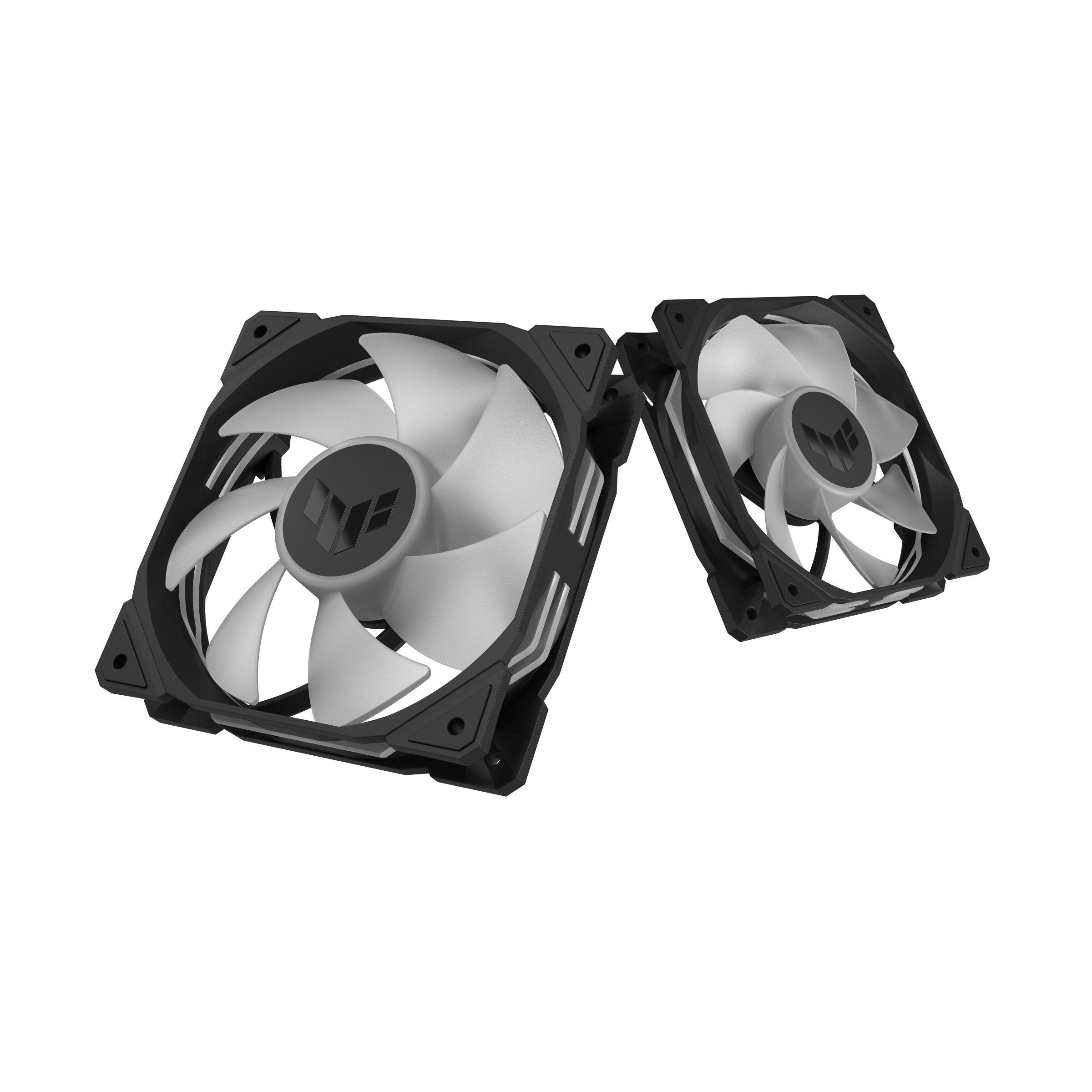 Ventoinhas para Caixa PC ASUS TUF Gaming TR120 ARGB 3IN1 (Preto) — miniatura 8