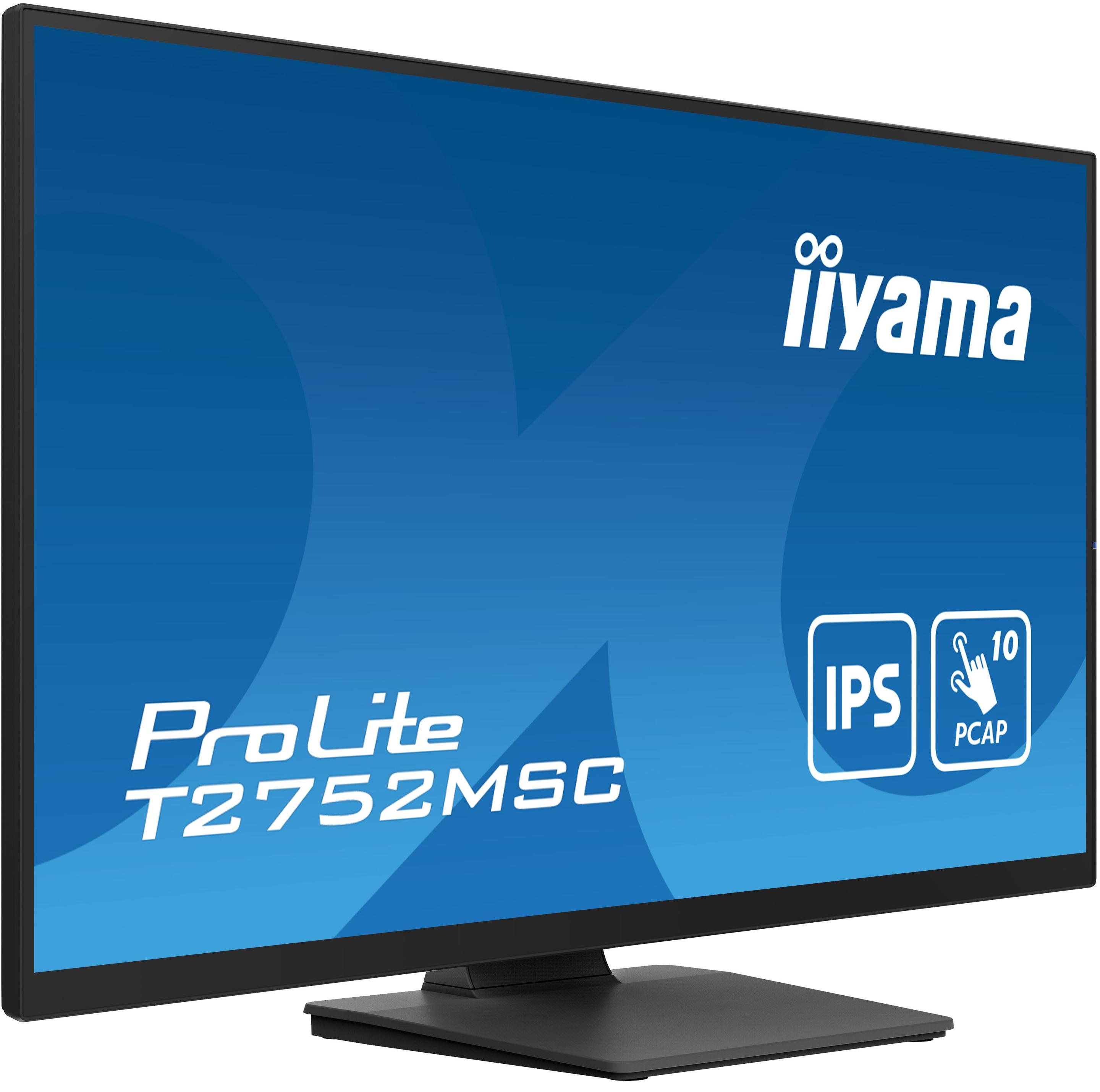 Monitor IIYAMA ProLite T2752MSC-B1 (27" - IPS - 60 Hz - Preto) — miniatura 2