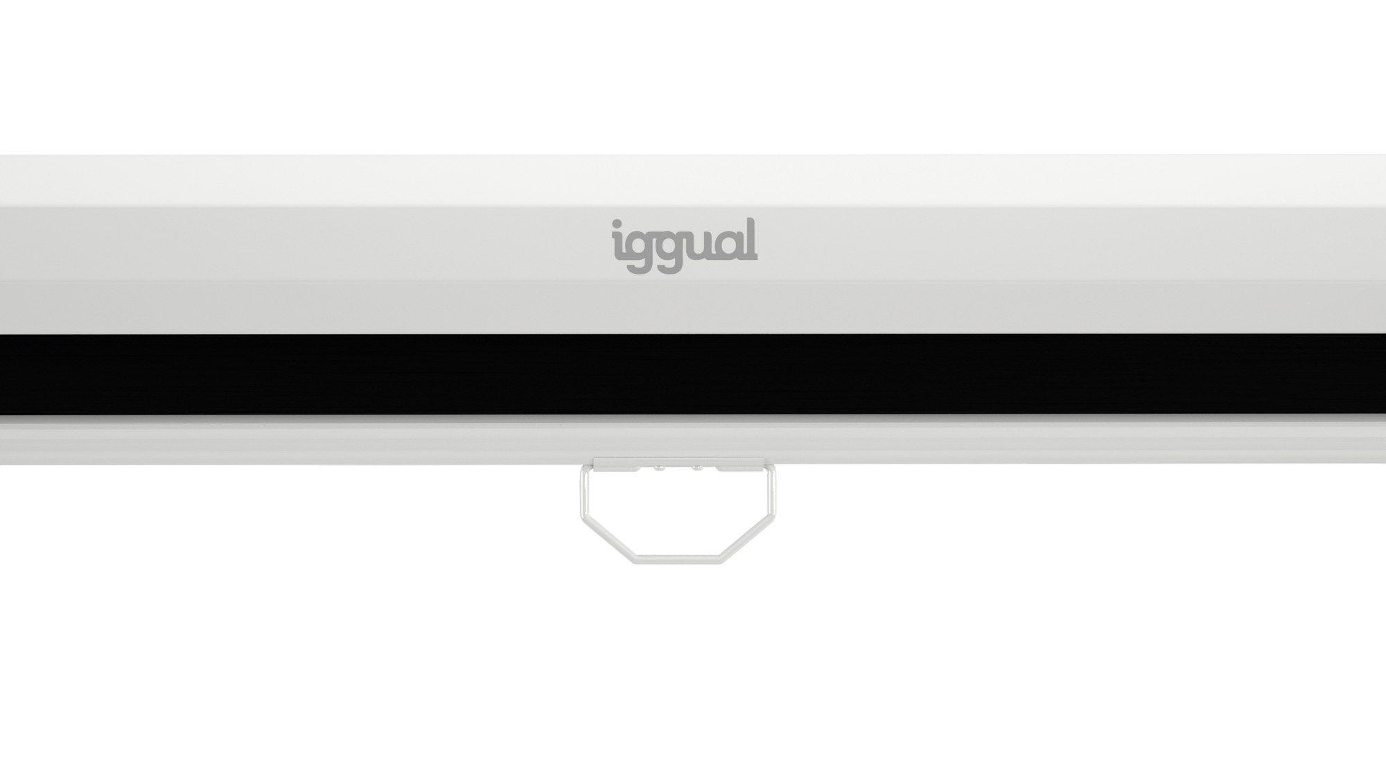 Ecrã de Projeção Manual IGGUAL PSIMS159 (182,9 cm - 72" - Branco) — miniatura 11
