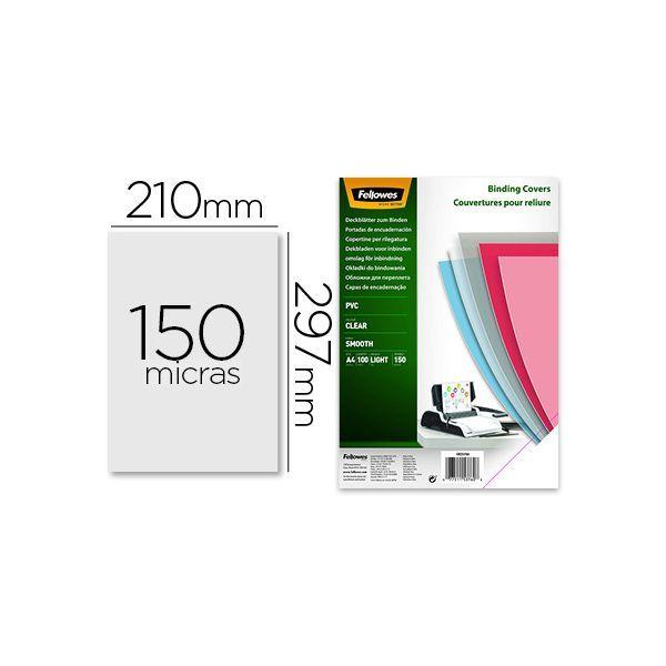 Capas de Encadernação FELLOWES 5376001 (Transparente) — miniatura 2