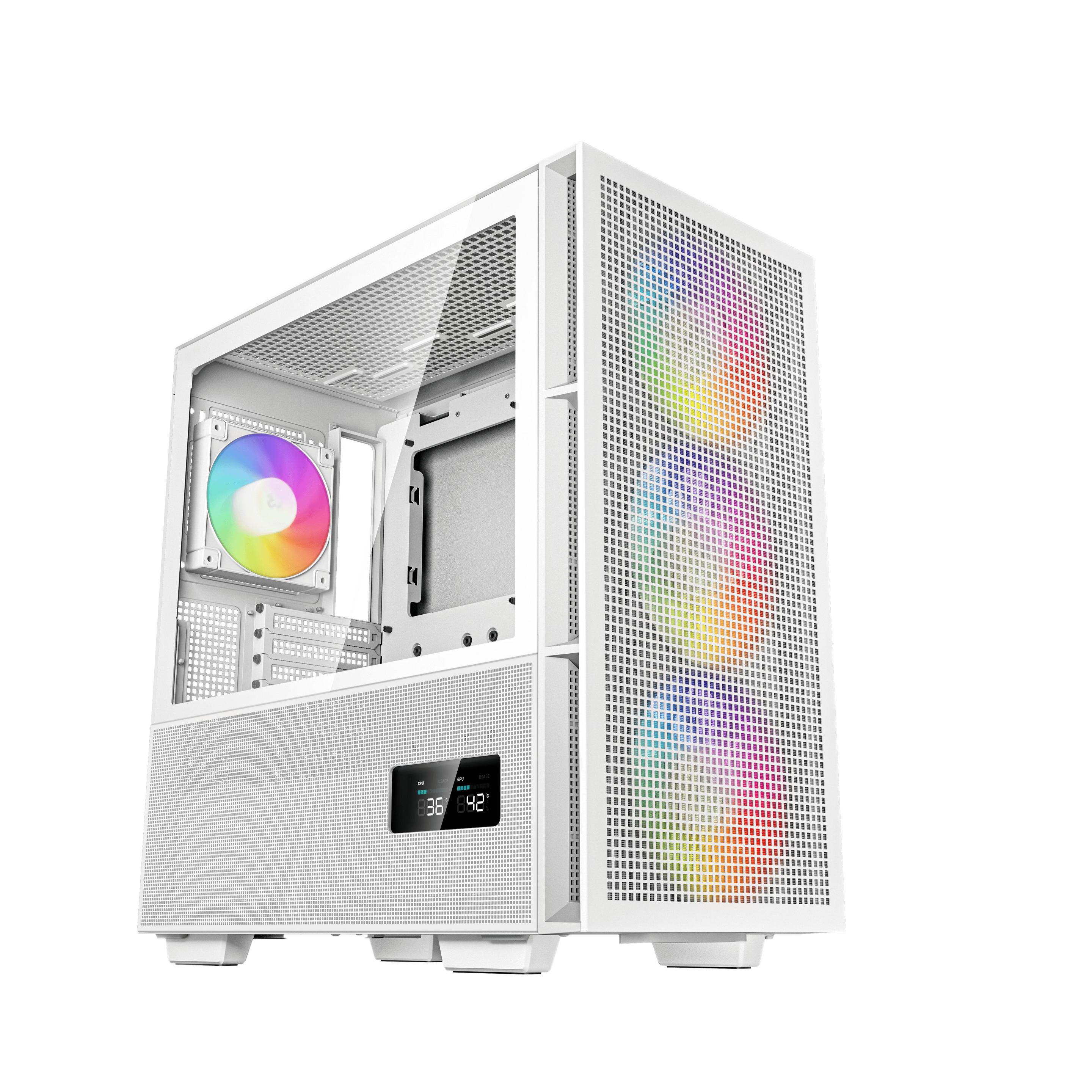Caixa PC DEEPCOOL CH560 Digital (ATX, EATX, micro ATX, Mini-ITX - ATX, PS2 - Midi Tower - Branco)