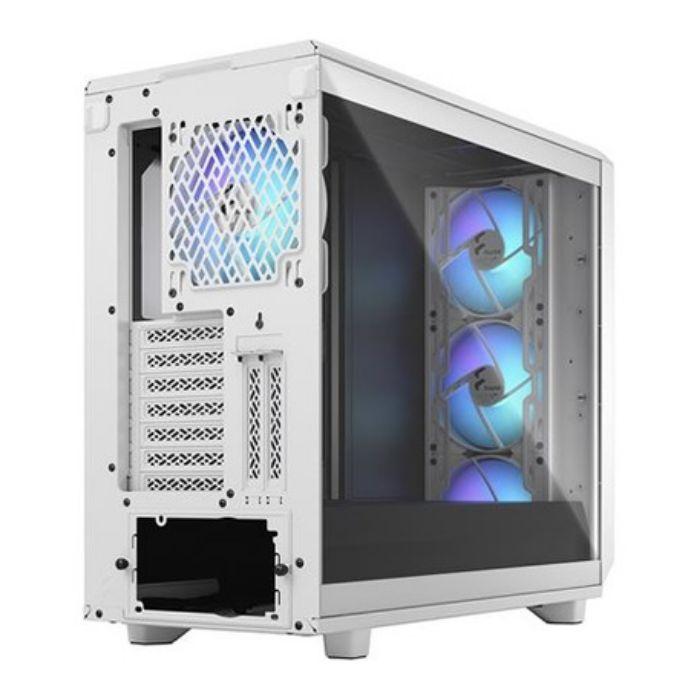 Caixa PC FRACTAL DESIGN Meshify 2 RGB (2,5" - Aço, vidro temperado - RGB multicolor - Branco) — miniatura 4