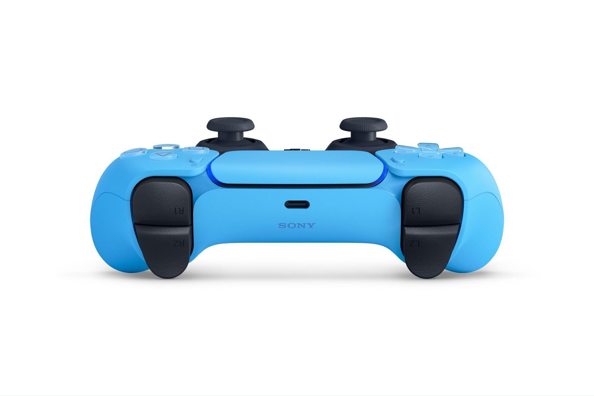 Comando SONY DualSense V2 1000040195 (PlayStation - Bluetooth e USB - Com fios e sem fios - Azul Estelar) — miniatura 4