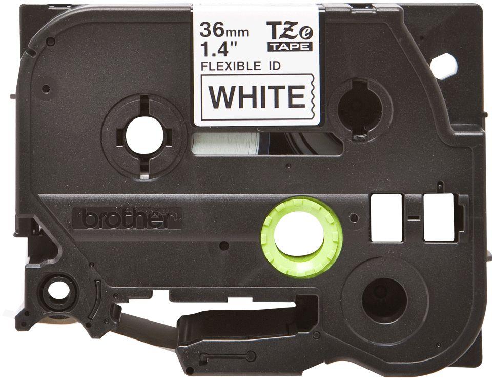 Fita de Impressão para Rotuladora BROTHER TZE-FX261 (Preto sobre Branco), miniatura 3