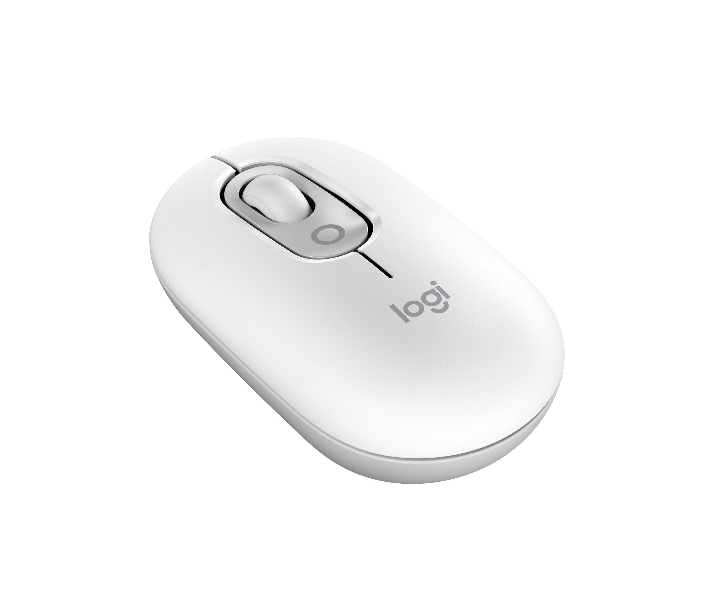 Rato LOGITECH POP Mouse (Ambidestro - 4000 DPI - Ótico - Branco) — miniatura 3