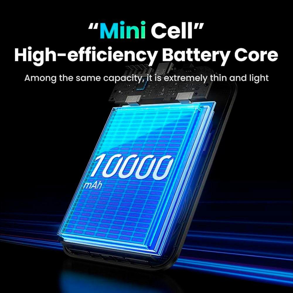 Powerbank UGREEN PB561 (10000 mAh - 20 W - USB Type-C - Cinzento), miniatura 2