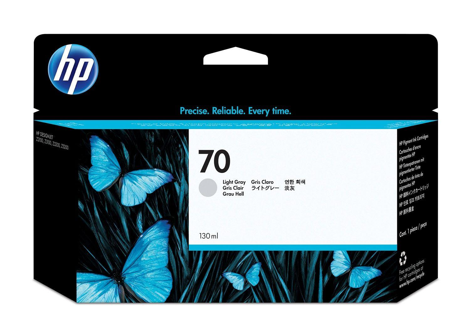 Tinteiro HP 70 C9451A (Cinzento-claro), imagem 1