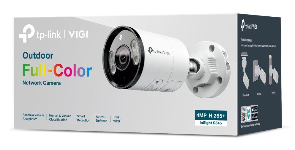 Câmara de Segurança Bullet TP-LINK VIGI InSight S345 (Exterior - 4 MP - 2688 x 1520 pixels - Branco), miniatura 4