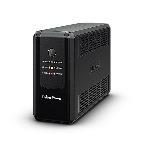 UPS CYBERPOWER UT650EG (1 x RJ-11 - Tipo F - Preto)