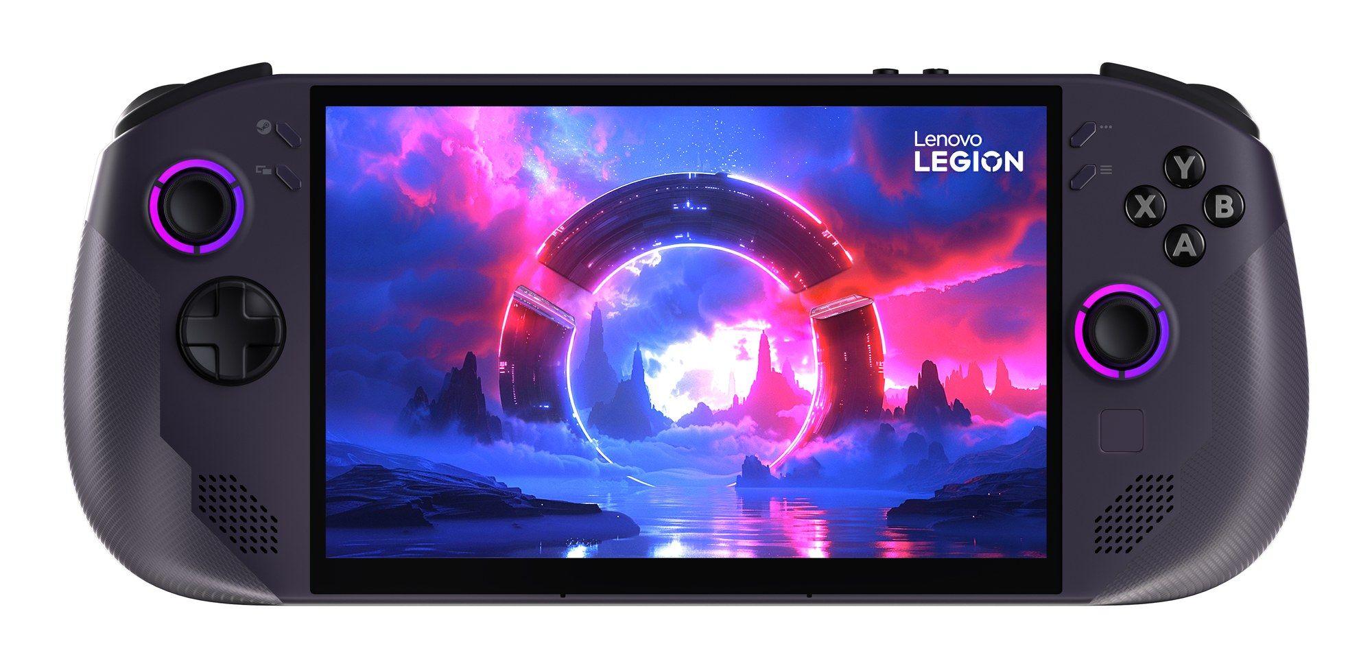 Consola Portátil LENOVO Legion Go S 83L3003TPG (SteamOS - AMD Zen 2 - Radeon Graphics - Preto/Violeta)
