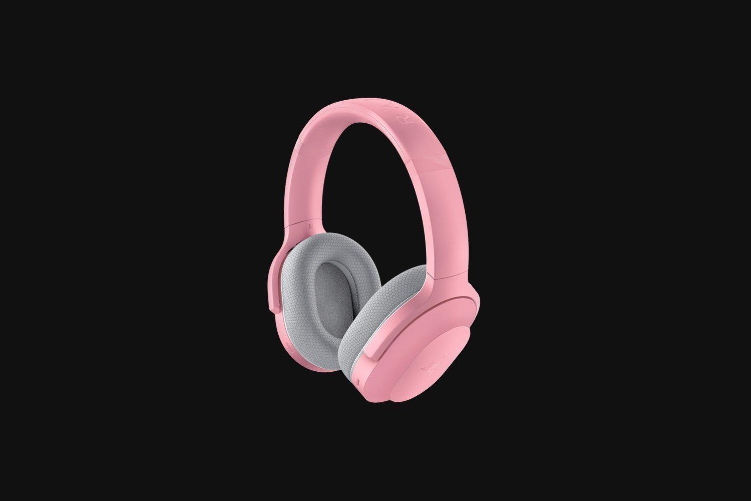 Headset Gaming RAZER Barracuda (Binaural - Sem fios - Circum-aural - Rosa)