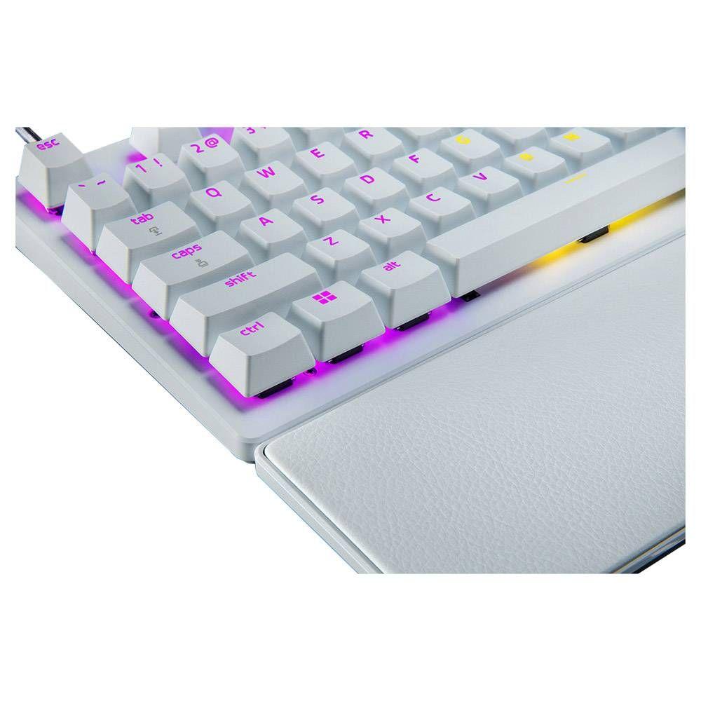 Teclado RAZER Huntsman V3 Pro Tenkeyless (Inglês - Teclas óticas - USB - Branco) — miniatura 3