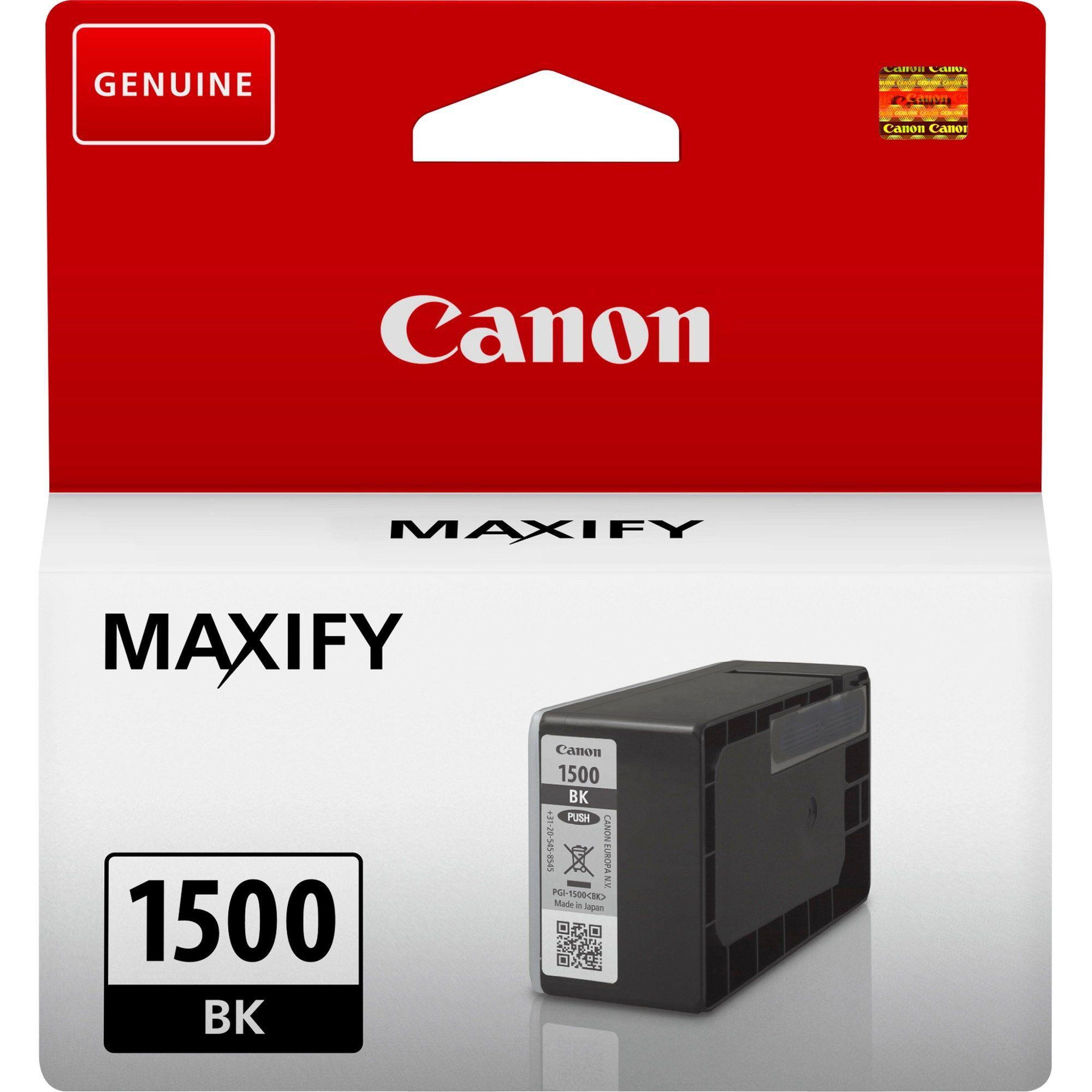 Tinteiro CANON PGI-1500BK (Preto)