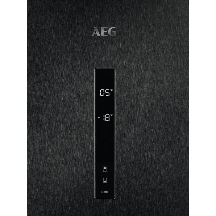 Frigorífico Combinado Independente AEG RCS736DXMB (367 L - 201x59,5x65 cm - 201 cm - Preto) — miniatura 9