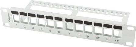 Patch Panel LANBERG PPKS-9112-S (Cinzento)