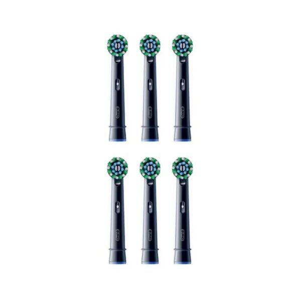 Cabeças de Escova de Dentes ORAL-B CrossAction 860229 (Preto)