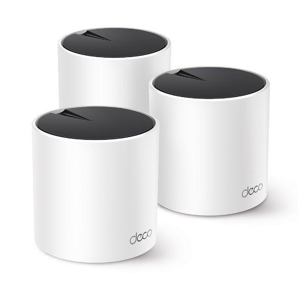 Sistema Wi-Fi Mesh TP-LINK Deco X55 (Wi-Fi 6 - 3000 Mbit/s - Banda dupla - Branco)