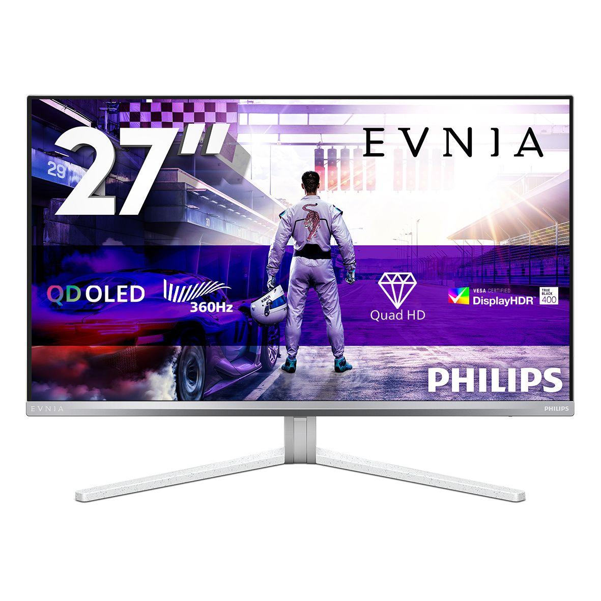 Monitor PHILIPS Evnia 8000 27M2N8500/00 (26,5" - OLED - 360 Hz - Branco) — miniatura 2