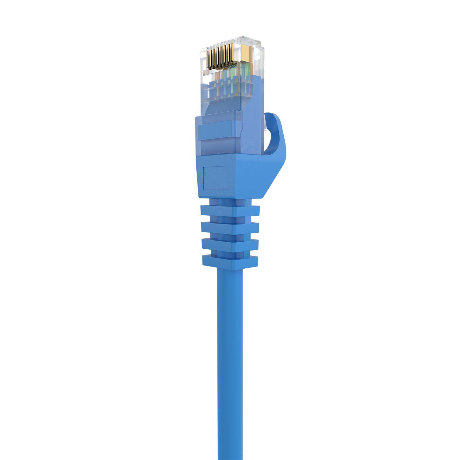 Cabo de Rede AISENS A145-0575 (2 m - Cat6A - RJ-45 - Azul), miniatura 2