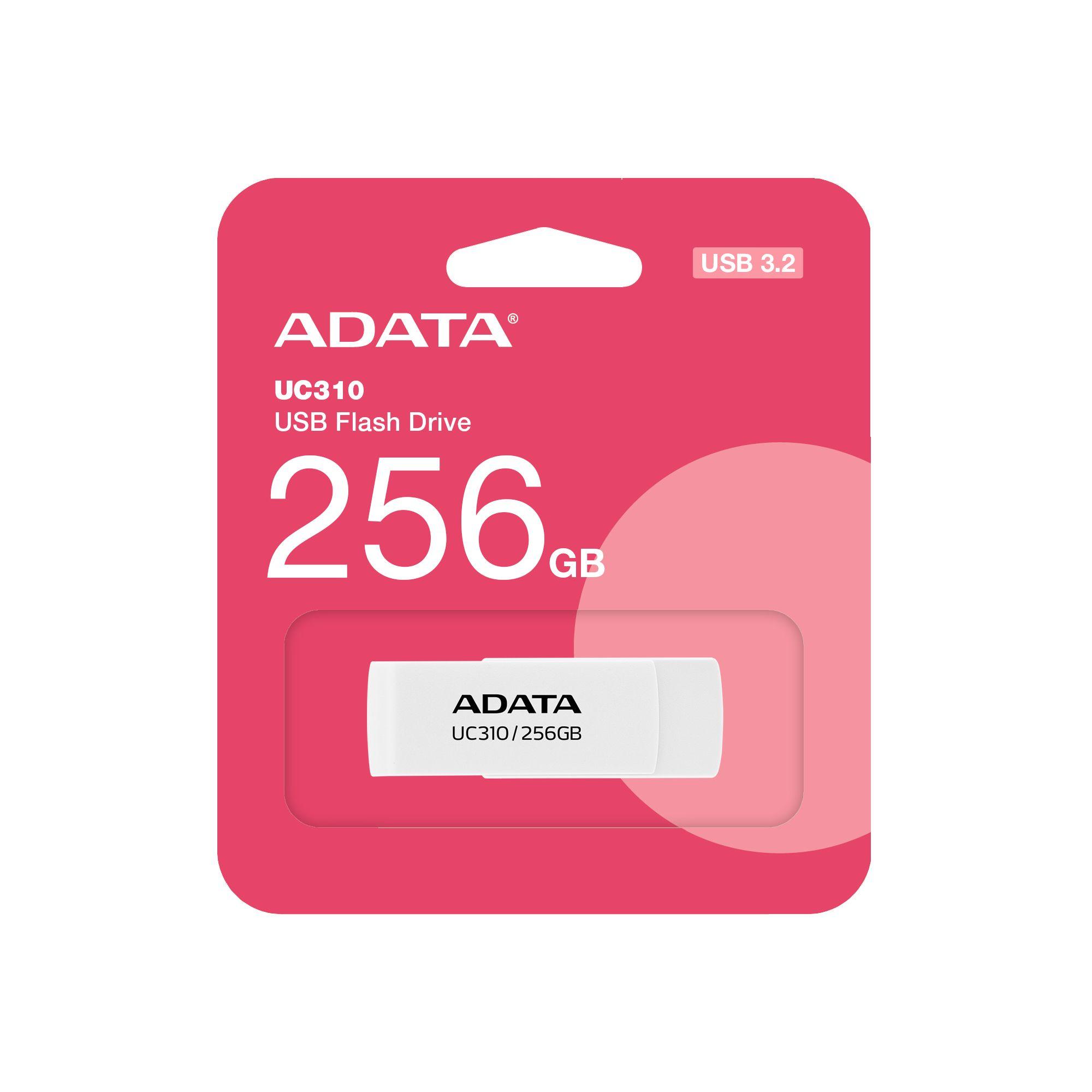 Pen USB ADATA UC310 (USB Type-A - USB-A - 3.2 Gen 1 - Branco) — miniatura 4