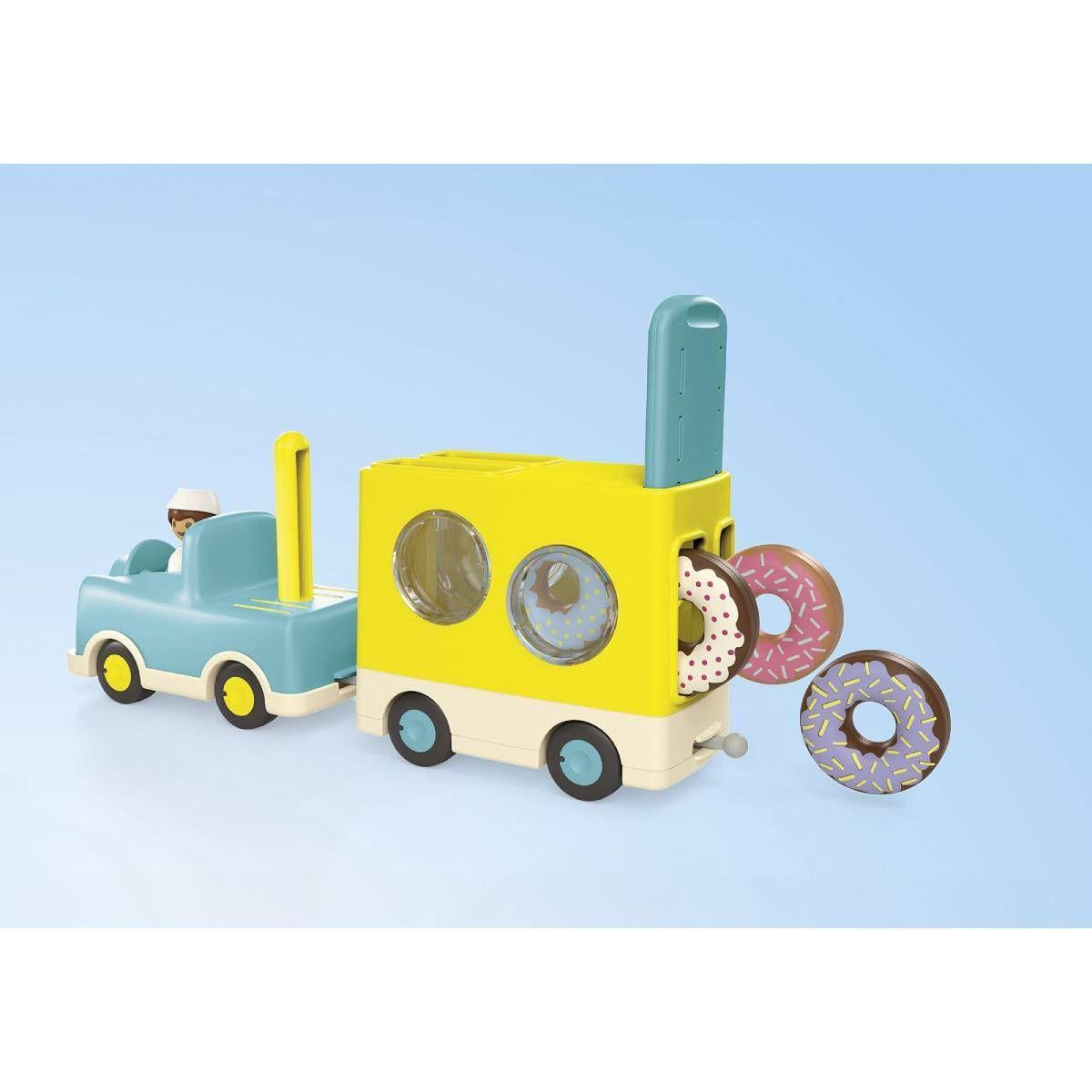 Carrinha de Donuts PLAYMOBIL Junior 71702 (1 ano - Multicor), miniatura 4