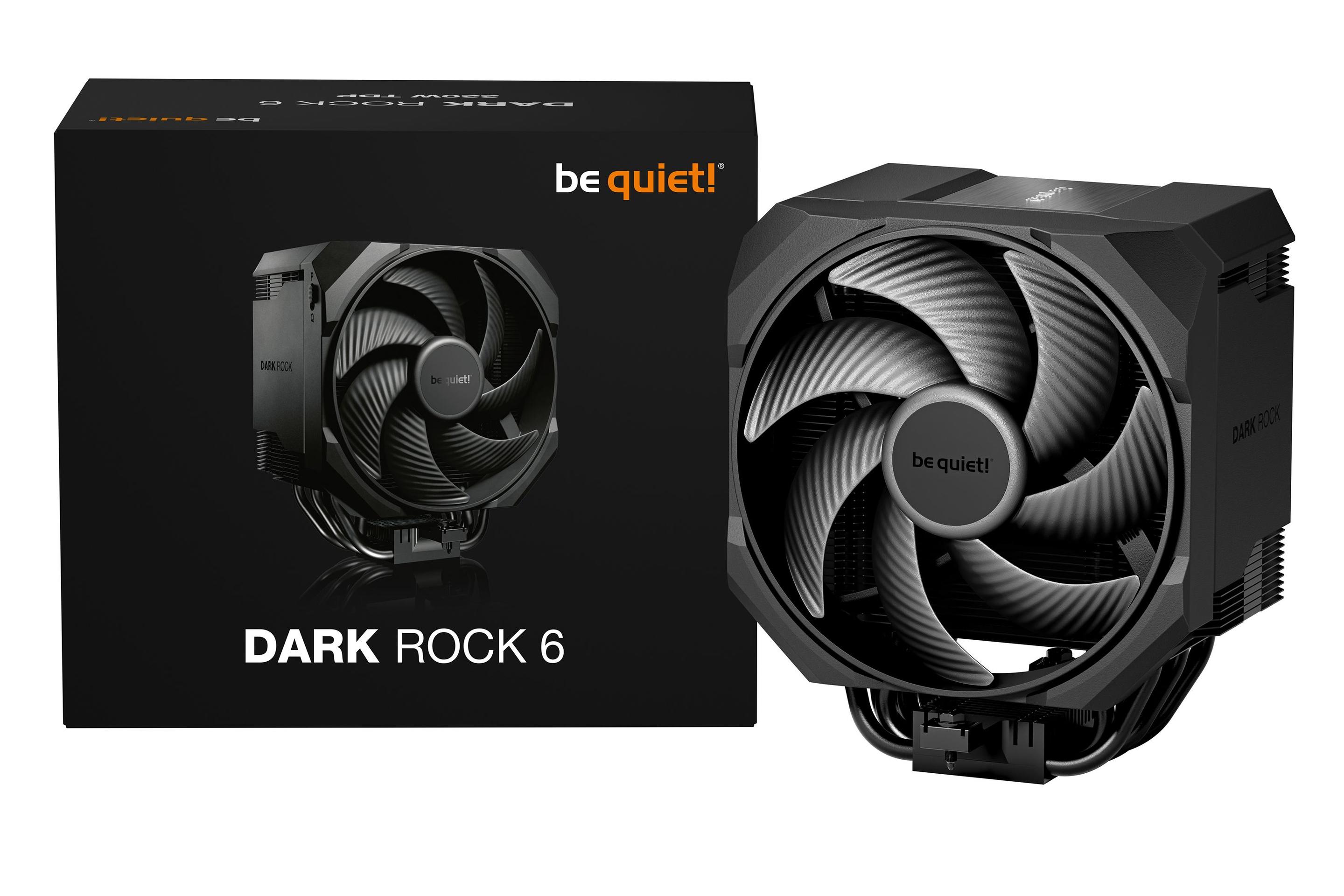 Dissipador de CPU BE QUIET! Dark Rock 6 (135 mm - 1 ventoinha - 2000 RPM - Preto) — miniatura 6