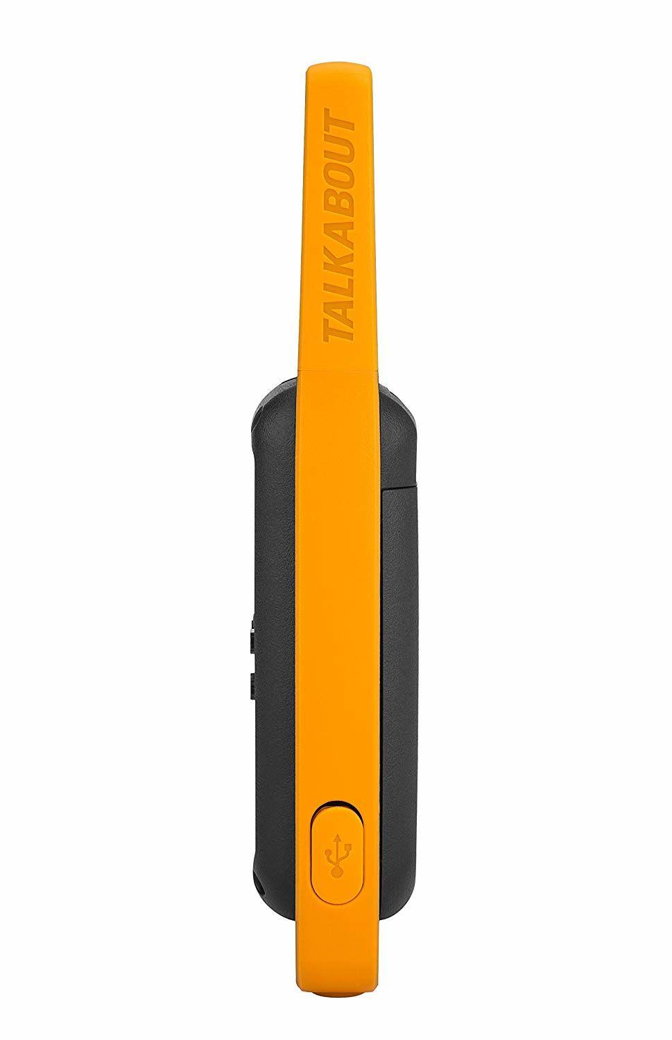 Walkie-Talkies MOTOROLA T82 Extreme (Até 18 h - Preto e Laranja), miniatura 2