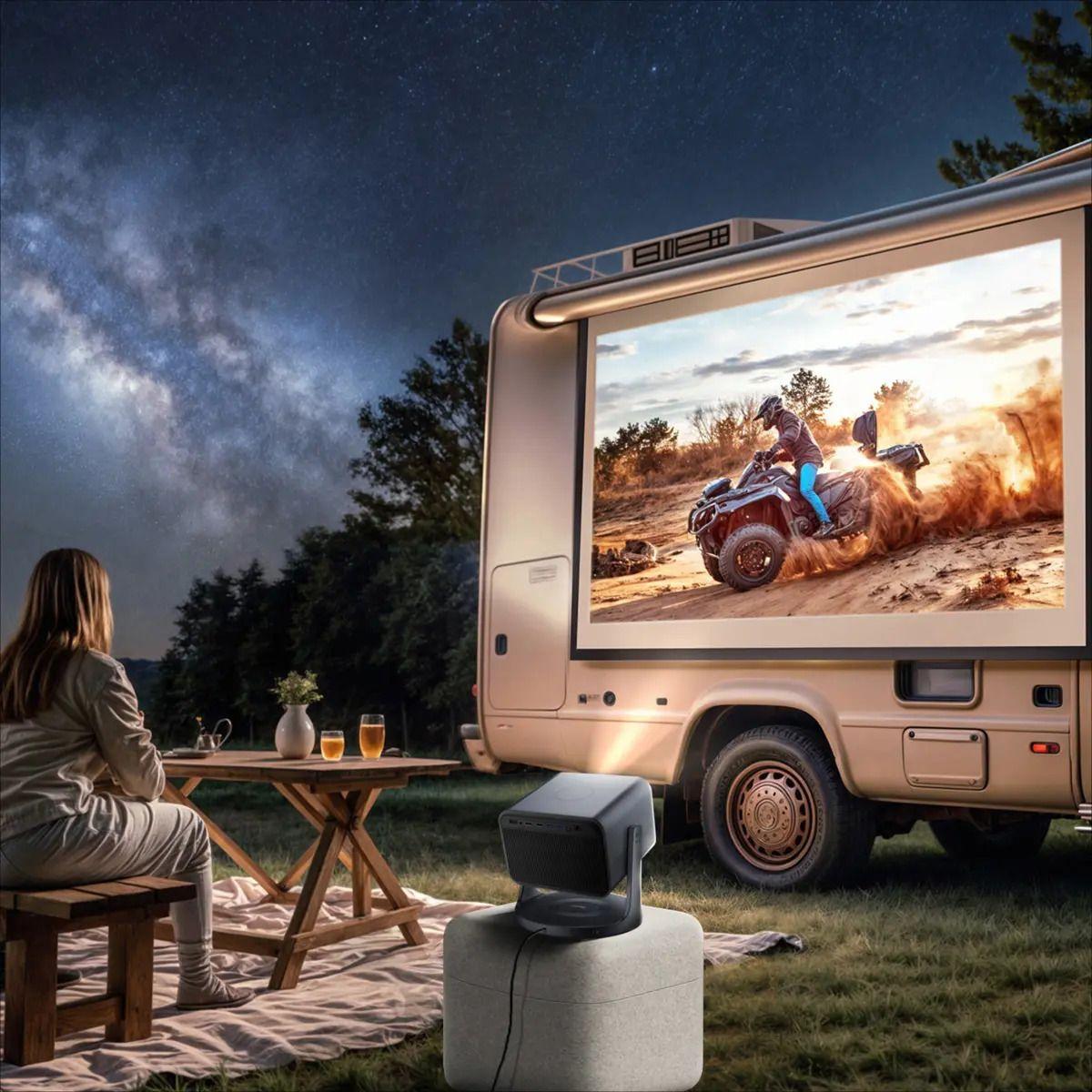 Projetor HISENSE C3 (UHD 4K - 65 a 300 polegadas - VIDAA U9 - Prateado)
