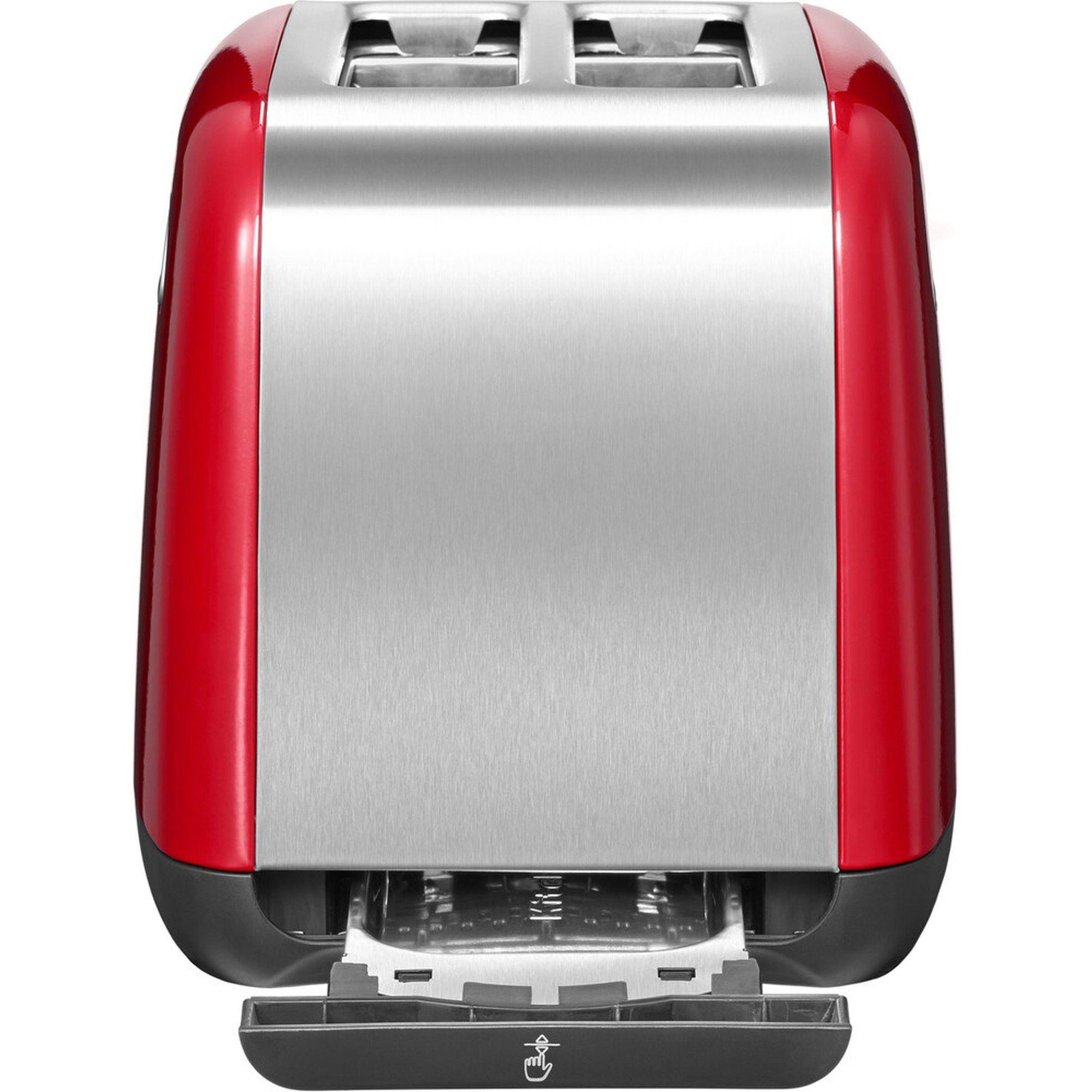 Torradeira KITCHENAID 5KMT221EER (1100 W - Metal - Altura 21 cm - Vermelho) — miniatura 3