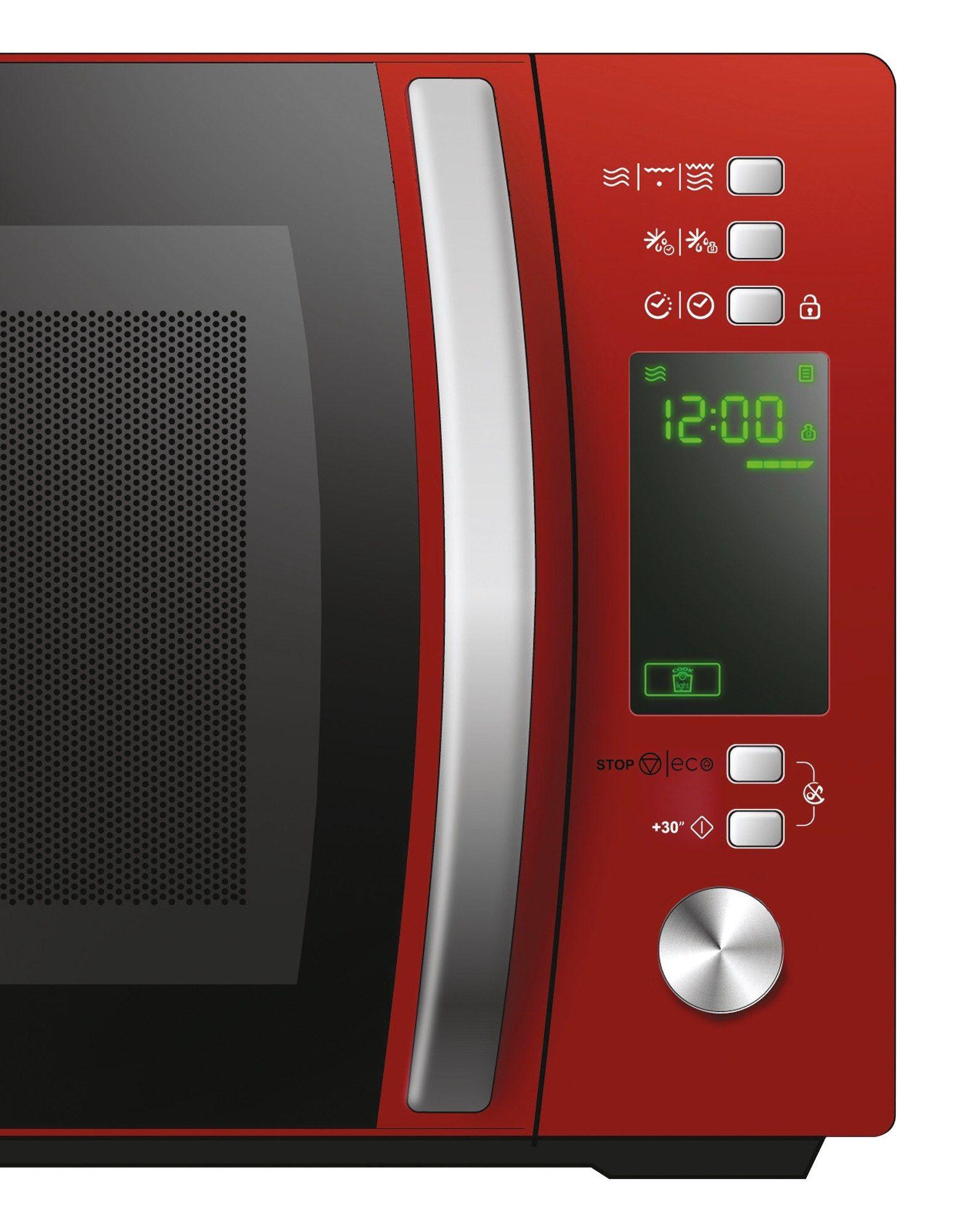Micro-ondas de Bancada com Grill CANDY CMXG20DR (700 W - 1000 W - 20 l - Vermelho) — miniatura 2