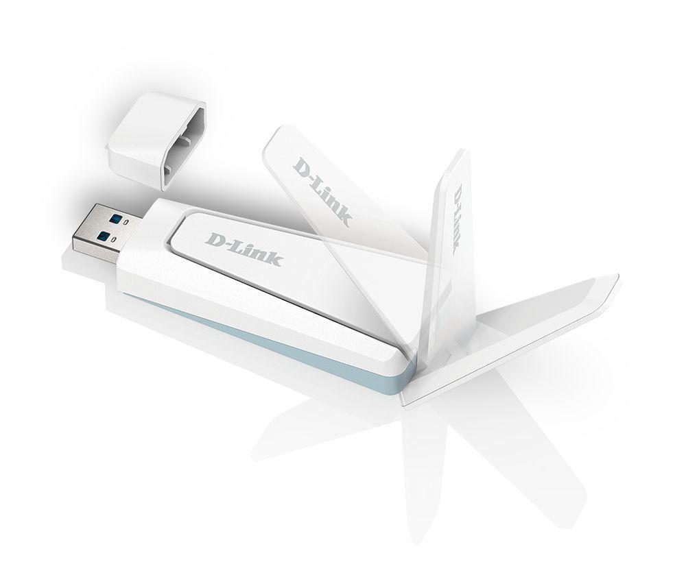 Adaptador USB Wi-Fi 6 D-LINK AX18U (Wi-Fi 6 - 1800 Mbit/s - 2,4 GHz e 5 GHz), miniatura 4