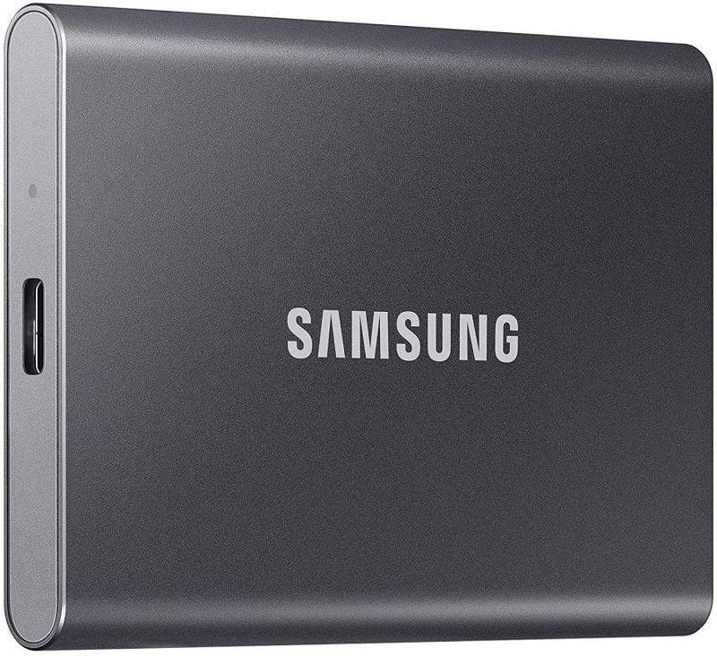 SSD Externo SAMSUNG T7 (4 TB - USB Type-C 3.2 Gen 2 - USB Type-C - Cinzento Titânio) — miniatura 2