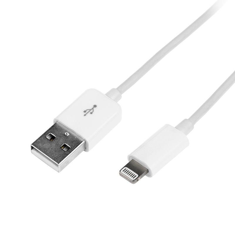 Cabo USB-A para Lightning LOGILINK UA0199 (1 m - USB-A 2.0 - Branco)