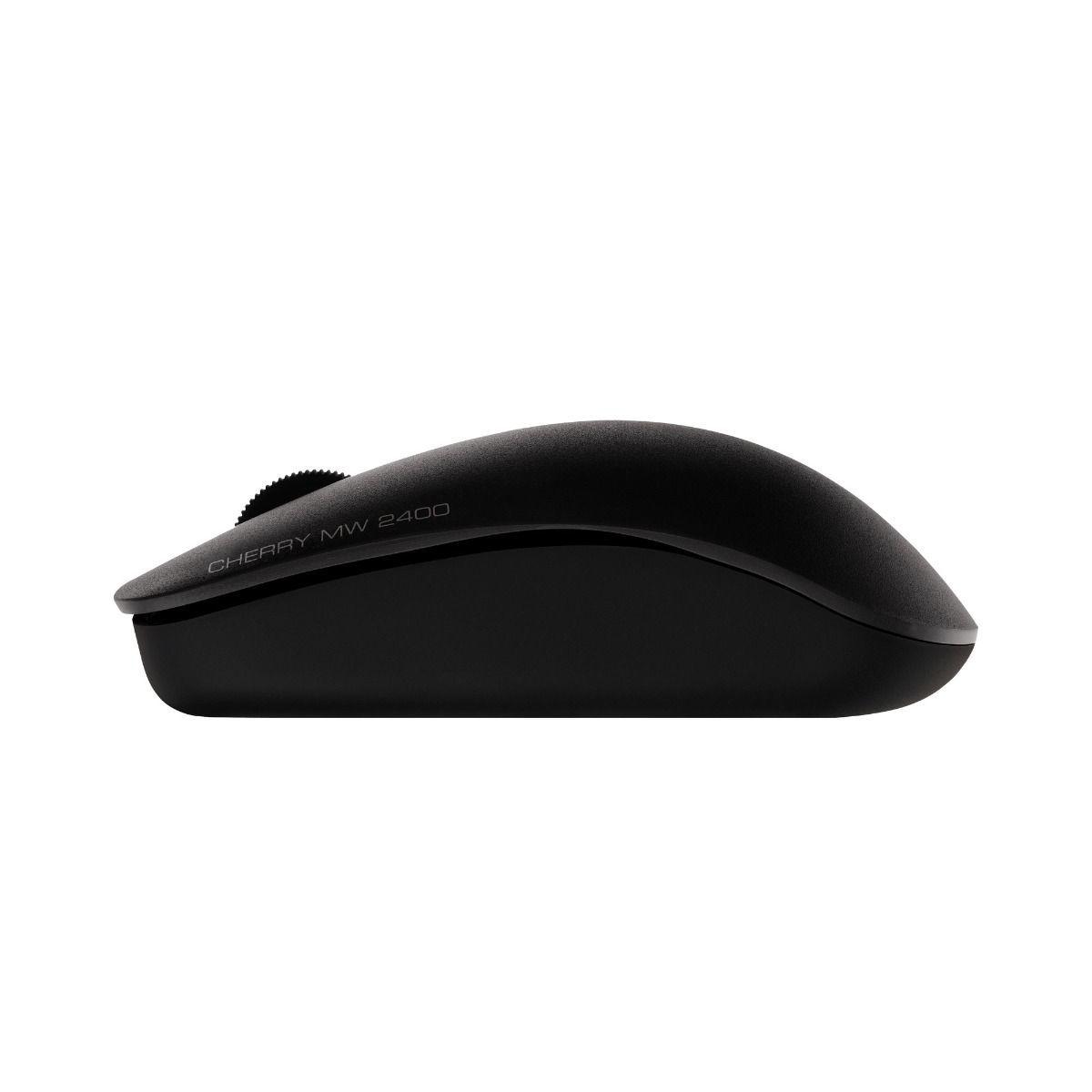Rato CHERRY MW 2400 (Ambidestro - 1200 DPI - Ótico - Preto) — miniatura 3