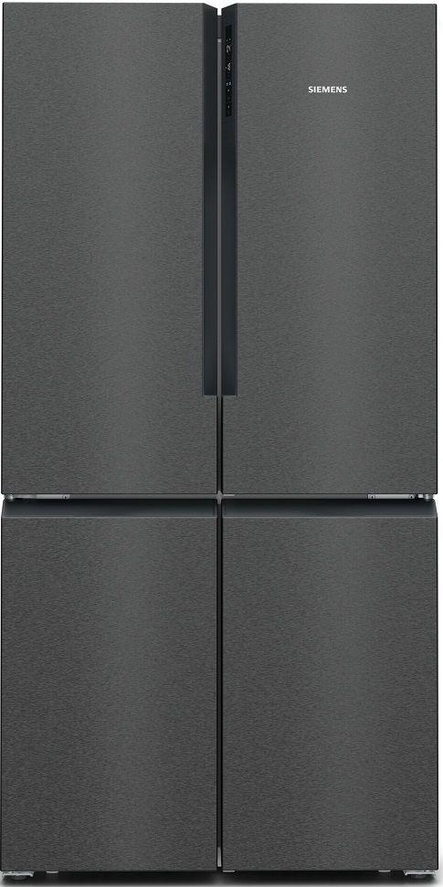 Frigorífico Americano Independente SIEMENS KF96NAXEA (605 L - 183x91x73,1 cm - 91 cm - Preto Inox), miniatura 2
