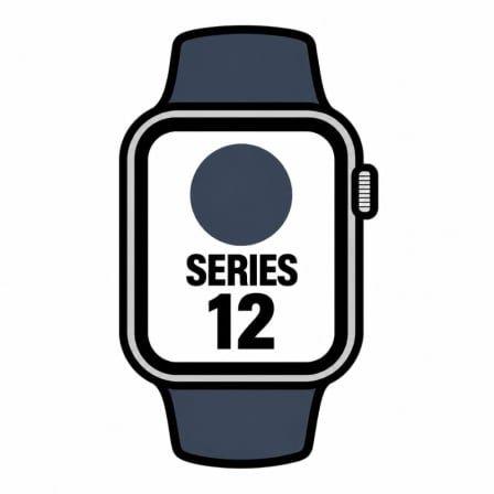 Smartwatch APPLE S12 GPS 42 mm (Retangular - watchOS 27 - Apple S11, dois núcleos)