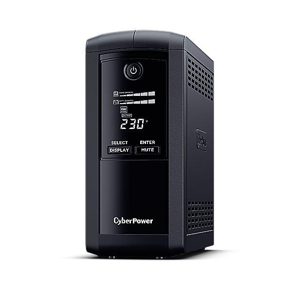 SAI Line-Interactive CYBERPOWER VP700ELCD (Cabo USB - Acoplador C14 - Preto)