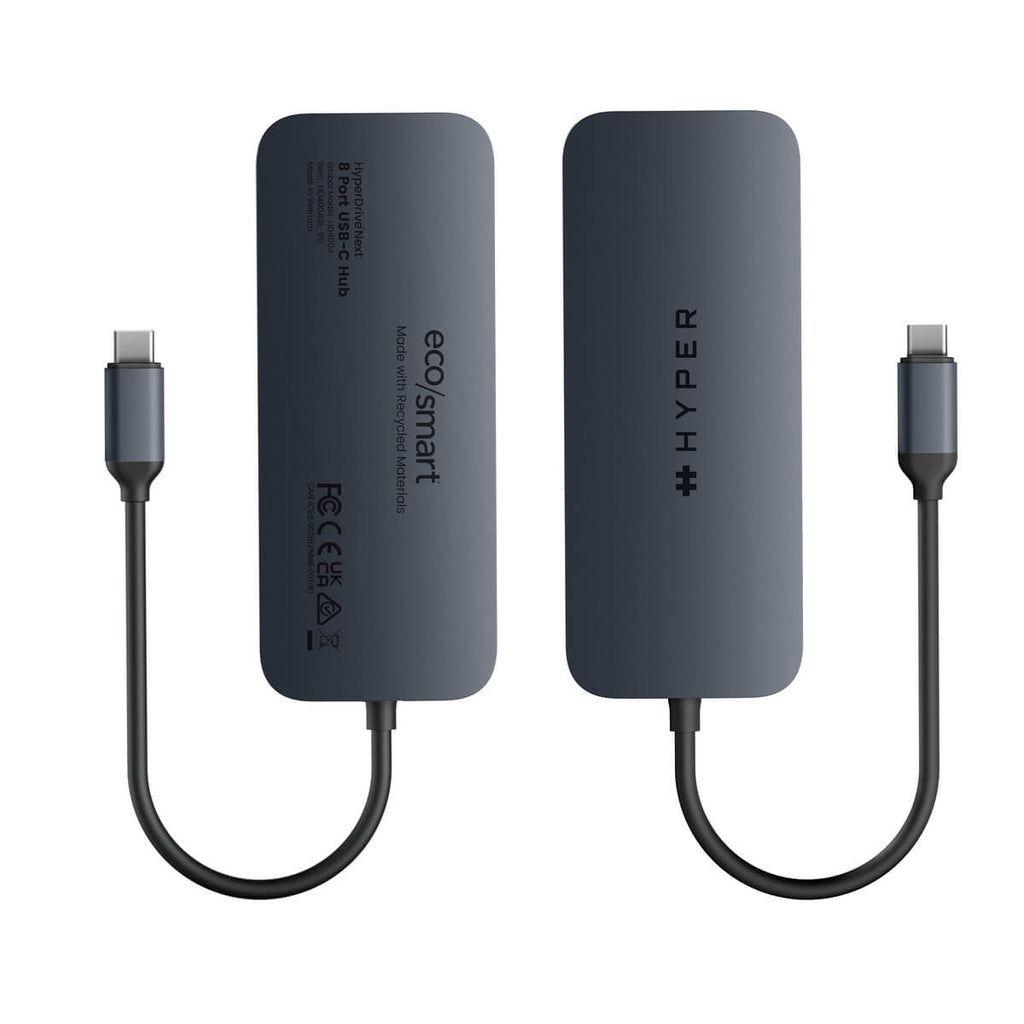Hub USB-C HYPER HD4004GL (Android, iOS - Azul-escuro) — miniatura 4