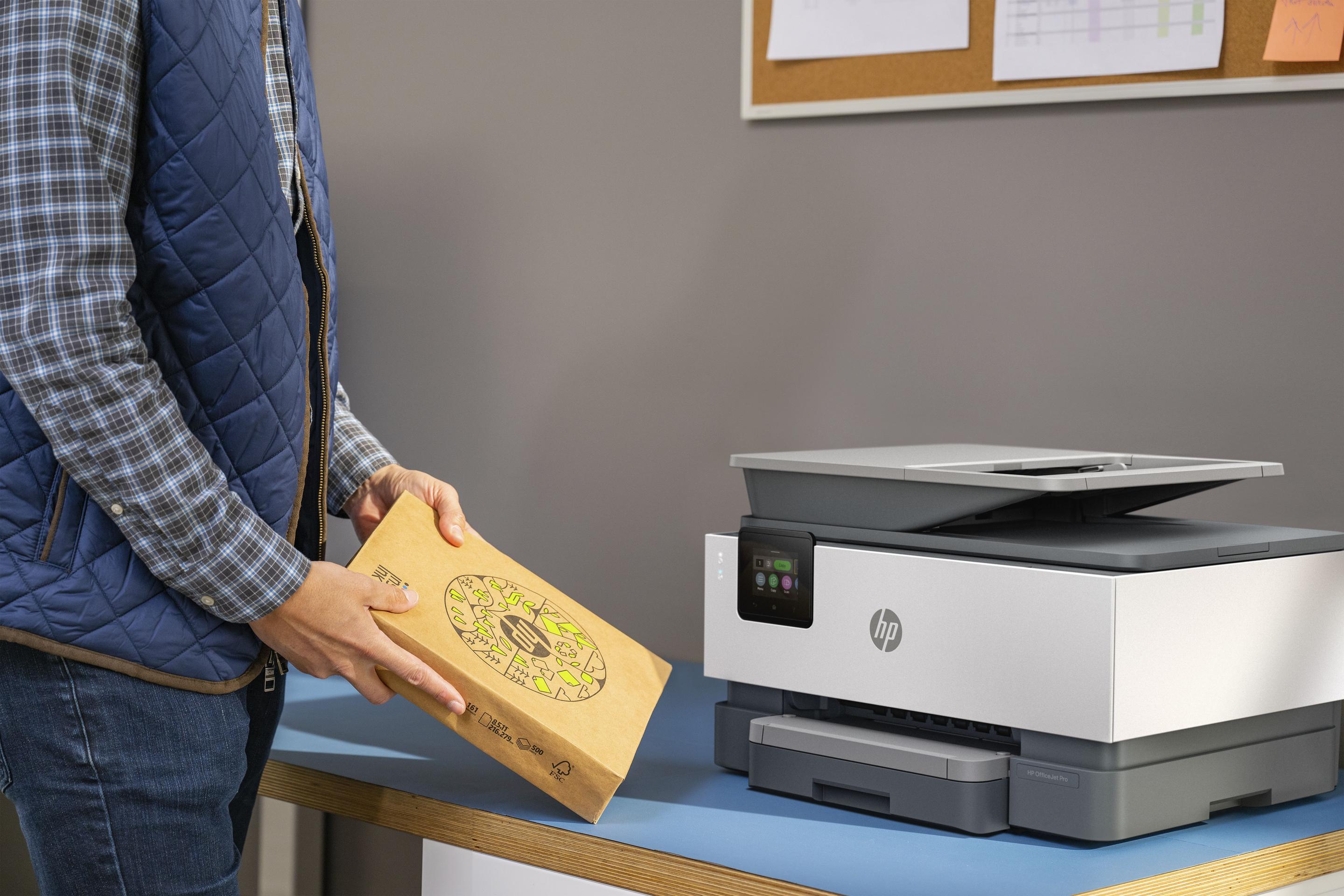 Impressora Multifunções HP OfficeJet Pro 9120b (A4 - Impressão a cores - 250 folhas - Cinzento), miniatura 9
