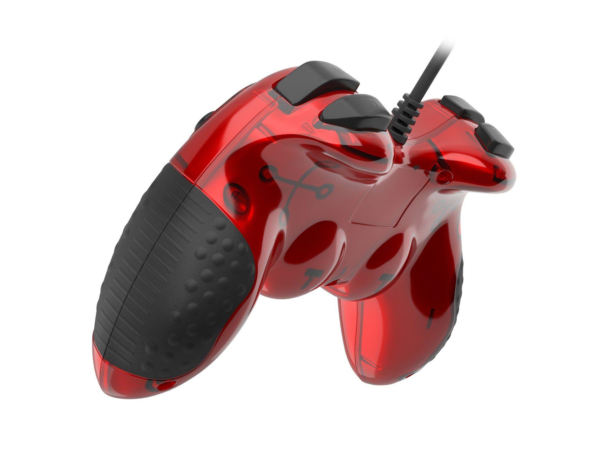 Comando GENESIS Mangan 200 (PC - Com fios - Com fio - Preto/Vermelho) — miniatura 5