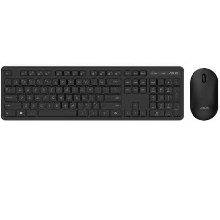 Teclado e Rato ASUS CW100 (Sem fios 2,4 GHz - Preto)