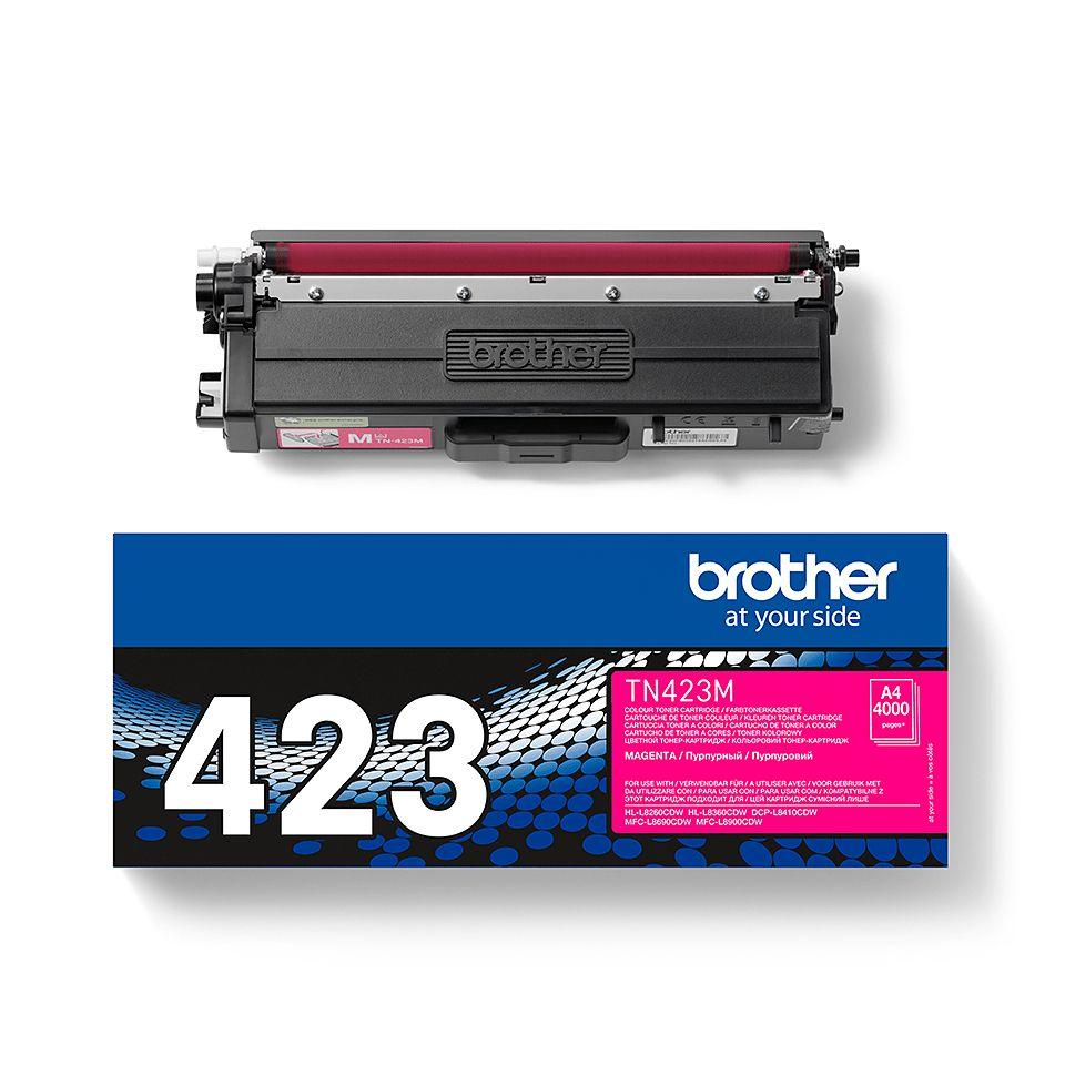 Toner BROTHER TN-423M (4000 páginas - Magenta), miniatura 2