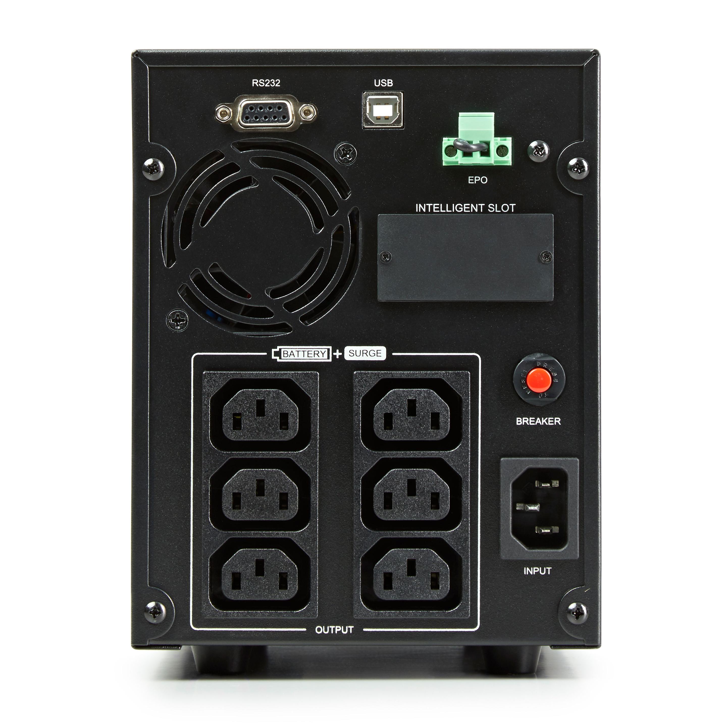 UPS SALICRU SPS 1500 ADV T (Windows, Linux, Mac - IEC C13 - Preto) — miniatura 4