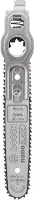 Lâmina de Serra BOSCH nanoBLADE Wood Speed 50 (Aço)