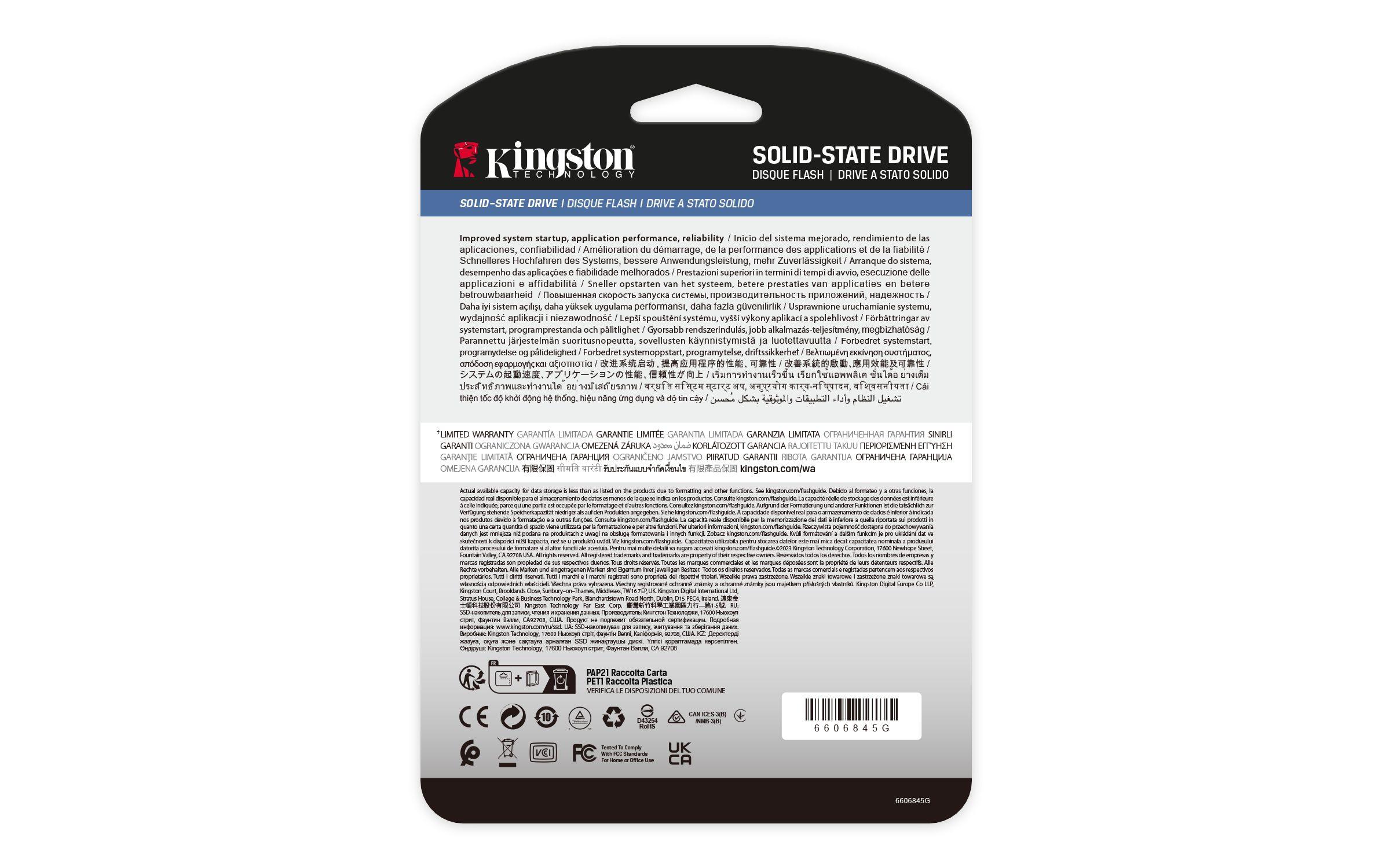 SSD KINGSTON DC3000ME (7,68 TB - U.2 - PCI Express 5.0) — miniatura 5